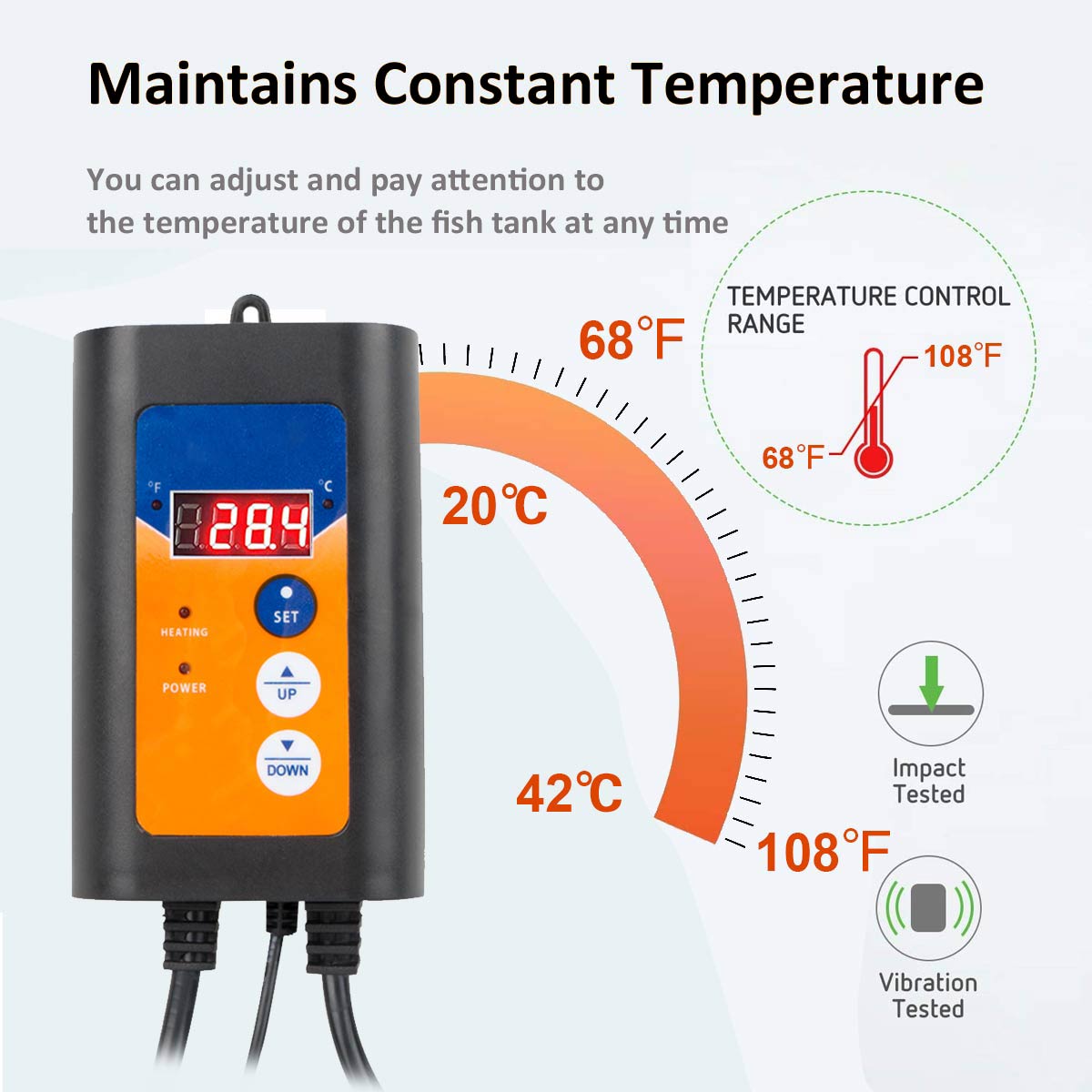 Digital Thermostat for Heat Mats